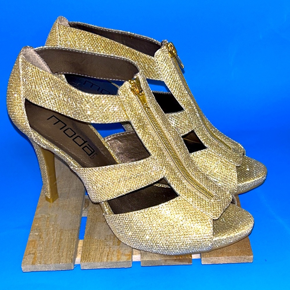 Moda Spana Golden 4” Heels